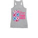 Stronger Than CANCER, a Athletic Heather Women's Racerback