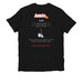 Annie Jr - Cast, a Deep Black Allmade Organic Cotton Unisex Tee (back-view)