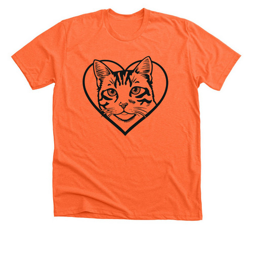 Chloe's Code - Her Legacy Continues, a Heather Orange Premium Unisex Tee