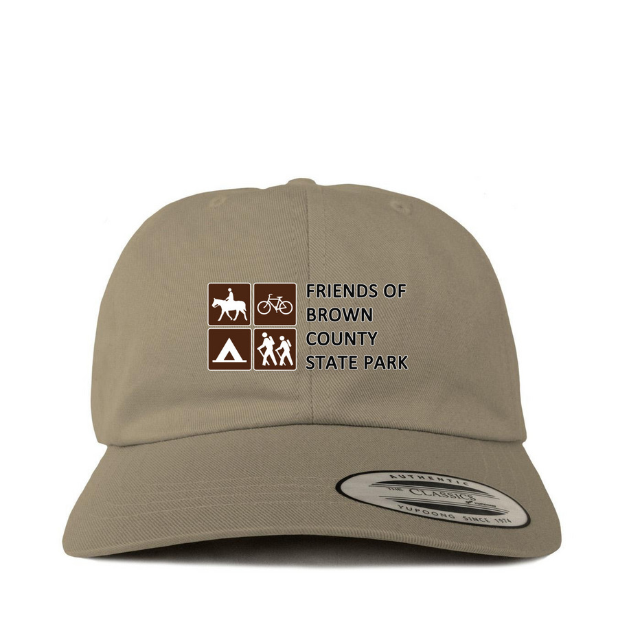 FBCSP Hats, a Khaki Printed Classic Baseball Cap