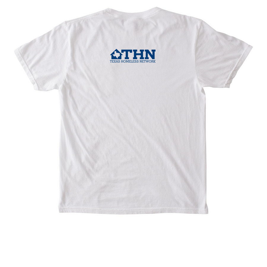 TCOEH 2026 Official Shirt, a White Comfort Colors Pocket Tee (back-view)