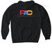 PAC Hoodie, a Black Gildan Softstyle Pullover Hoodie (back-view)
