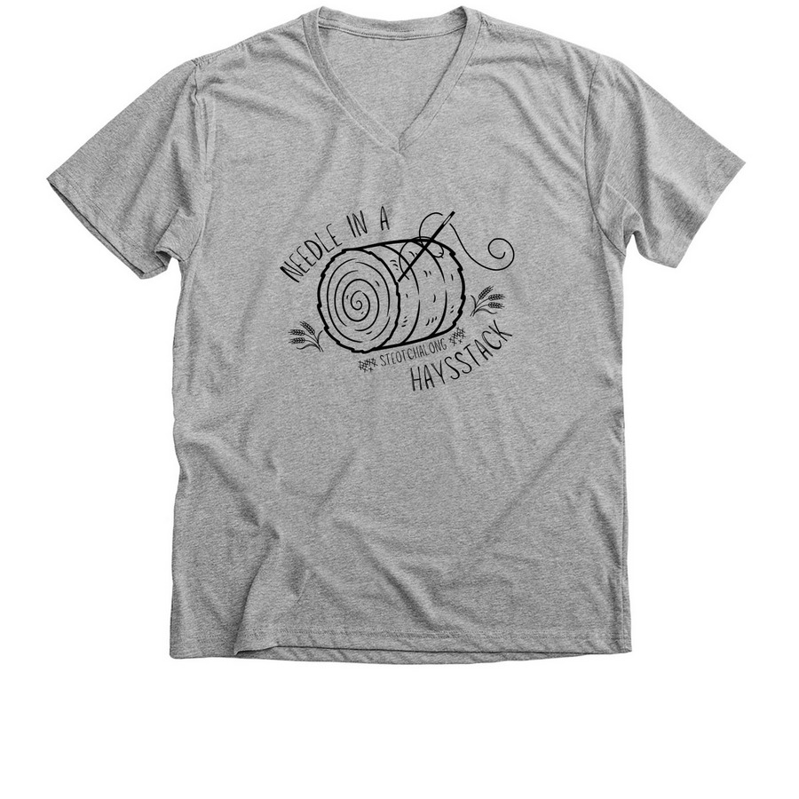 Haysstack Shirt, a Athletic Heather Premium V-Neck Tee