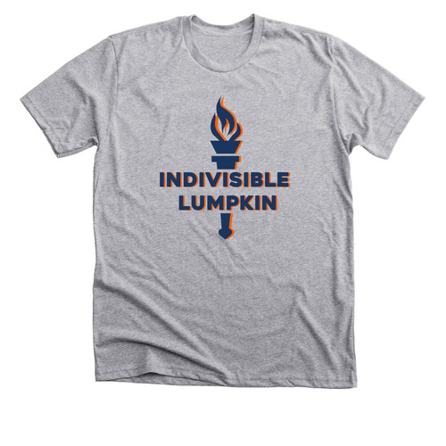 Indivisible Lumpkin Official Shirts, a Athletic Heather Premium Unisex Tee