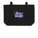 Youth Big Band - Tote Bag, a Black Large Organic Cotton Tote Bag