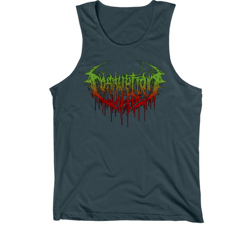 merch, a Dark Grey Premium Cotton Tank