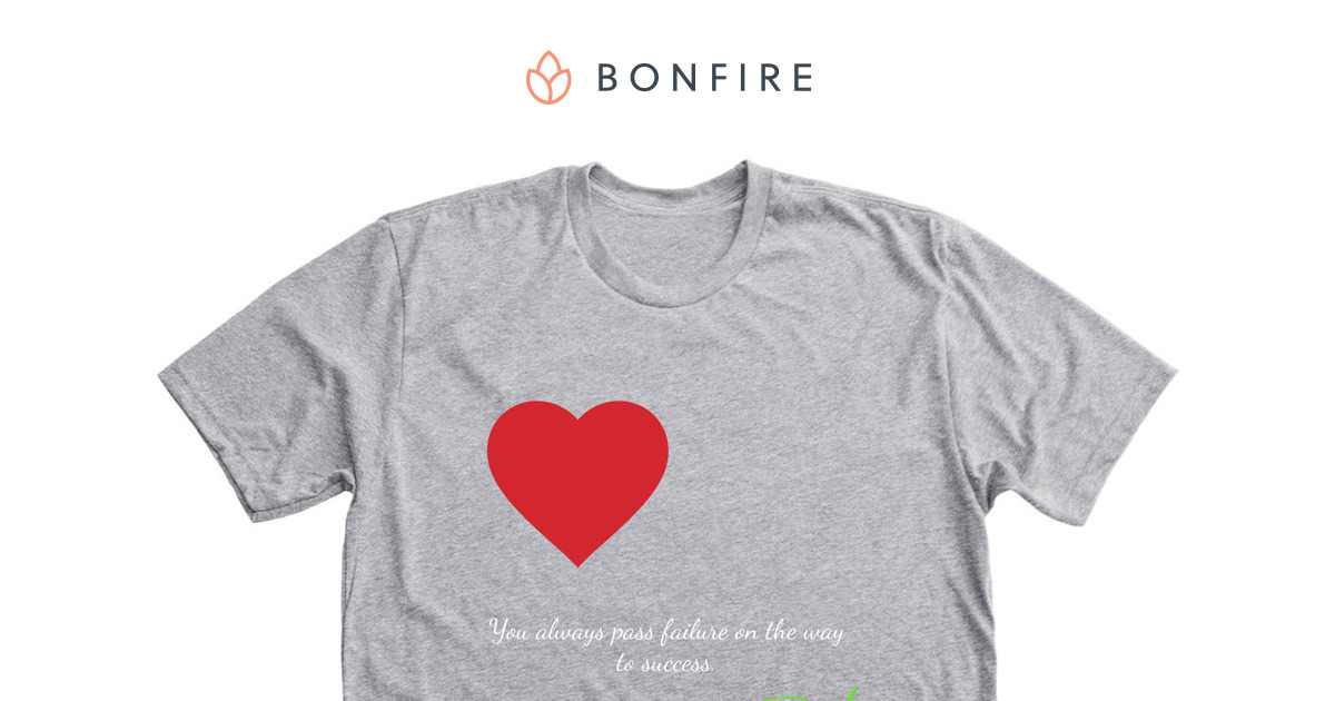 Heather gray Bonfire | shirt