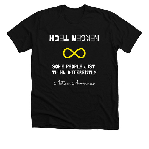 New Autism Awareness, a Solid Black Blend Premium Unisex Tee
