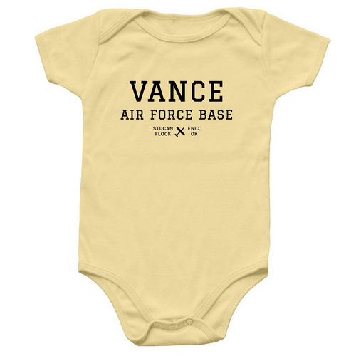 Little Stuey Text - Onesie, a Banana Infant Onesie