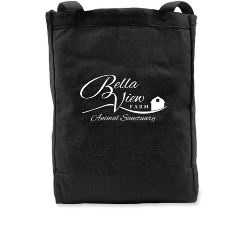 BVFAS Tote Bag, a Black Recycled Cotton Tote Bag