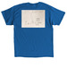 Bateria Squad, a Royal Classic Unisex Tee (back-view)