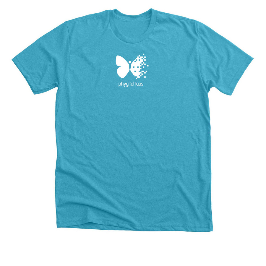 Learning Partner Tees, a Heather Aqua Premium Unisex Tee