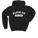 Klein, TX - White Logo Youth Hoodie, a Black Youth Pullover Hoodie