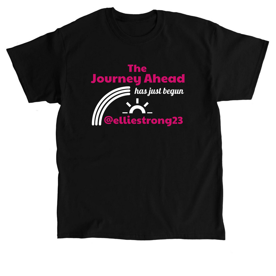 Ellie Strong: The Journey Ahead, a Black Classic Unisex Tee