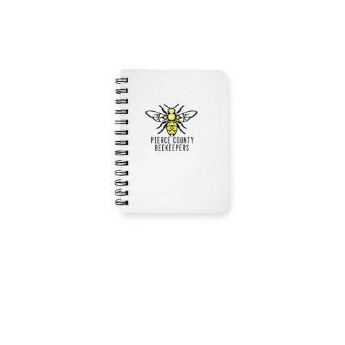 PCBA Notebook, a White Spiral Notebook