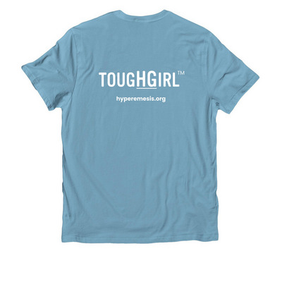 HER Foundation Tough Girl Tee, a Arctic Blue Allmade Organic Cotton Unisex Tee
