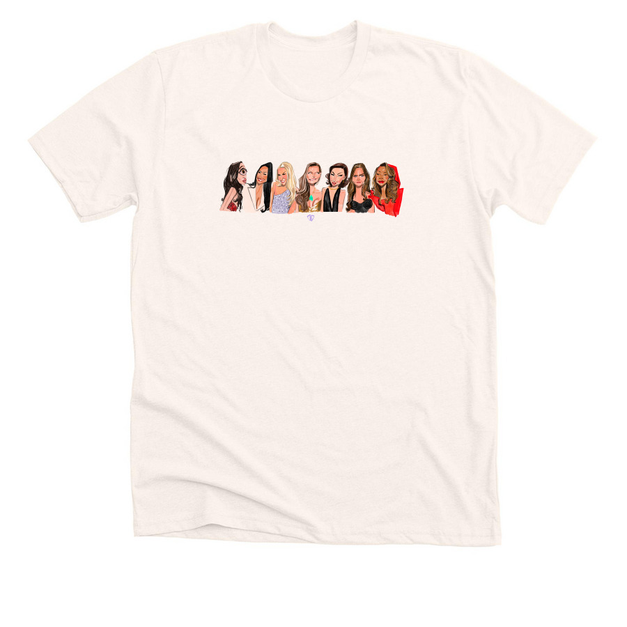 Beauties of Salt Lake, a Heather Natural Premium Unisex Tee