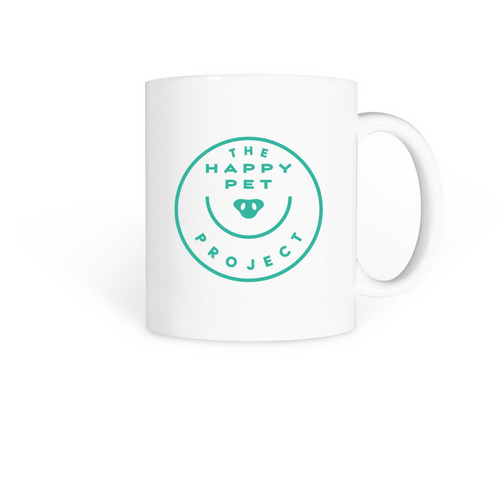 The Happy Pet Mug, a White Coffee Mug