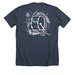 Munhall Community Band Shirt, a Heather Midnight Navy Premium Unisex Tee (back-view)