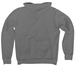 IT'S GOUDA BRIE OKAY - Cheese Logo Design, a Deep Heather Premium Pullover Hoodie (back-view)