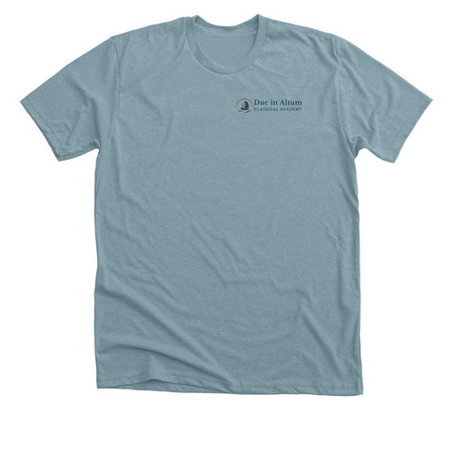 DIA Spirit Shirt, a Heather Blue Lagoon Premium Unisex Tee