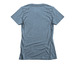 Classic Manhattan Mandarin, a Indigo Women's Slim Fit Tee (back-view)