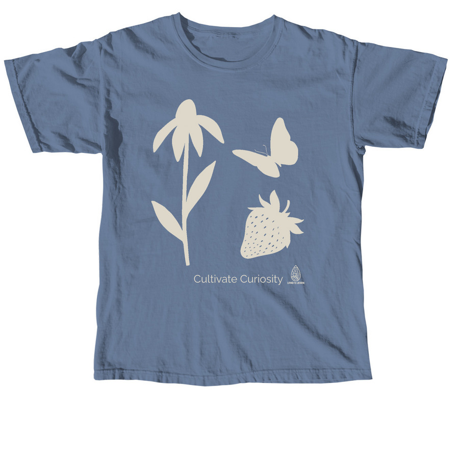 Land to Learn, a Blue Jean Comfort Colors Unisex Tee