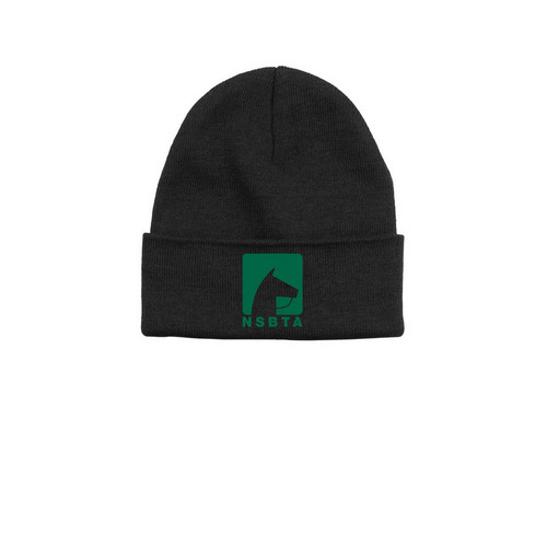 Base Camp Beanie, a Black Printed Base Camp Beanie
