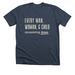 RH Fundraising Campaign, a Heather Midnight Navy Premium Unisex Tee