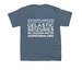 Choose HOPE, a Indigo Youth Unisex Tee (back-view)