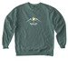 Sunset Sips Merch, a Blue Spruce Comfort Colors Crewneck Sweatshirt