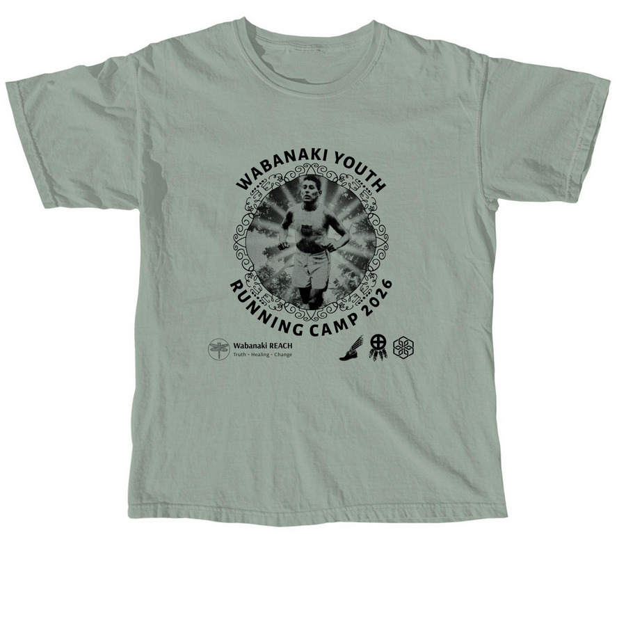 Wabanaki Youth Running Camp, a Bay Comfort Colors Unisex Tee