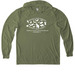 Protect our Forests. Respect our Locals.&nbsp;, a Olive You Green Allmade Eco Triblend Hoodie Tee