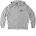 Saving Lives Zip Up Hoodies, a Granite Grey Heather Allmade Organic French Terry Zip Up Hoodie