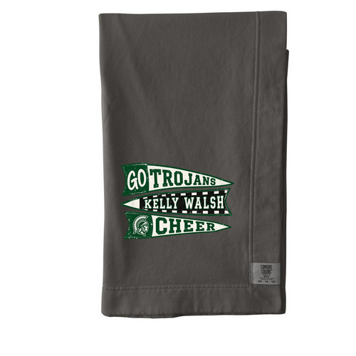 Go Trojans - Blanket, a Pepper Comfort Colors Blanket