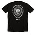 Lion (White Logo) - 2026 Exclusive, a Solid Black Blend Premium Unisex Tee (back-view)