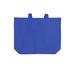 Peace ? Love ? Hastings Tote, a True Royal Cotton Canvas Tote Bag (back-view)