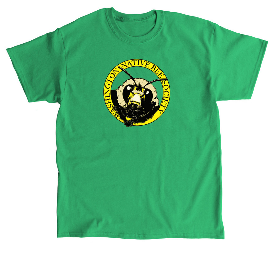 WaNBS logo on front, a Irish Green Classic Unisex Tee