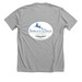 Spruce ledge ROUND 3, a Athletic Heather Premium Unisex Tee (back-view)