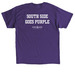 Chicago White Sox Game Support Shirt, a Purple Classic Unisex Tee (back-view)