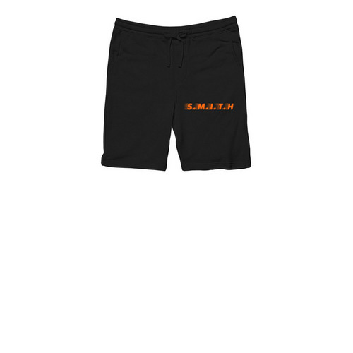 S.M.I.T.H, a Black Midweight Fleece Shorts