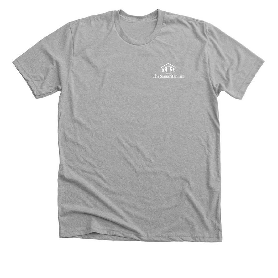 Zip up Your Sam Inn Support, a Athletic Heather Premium Unisex Tee