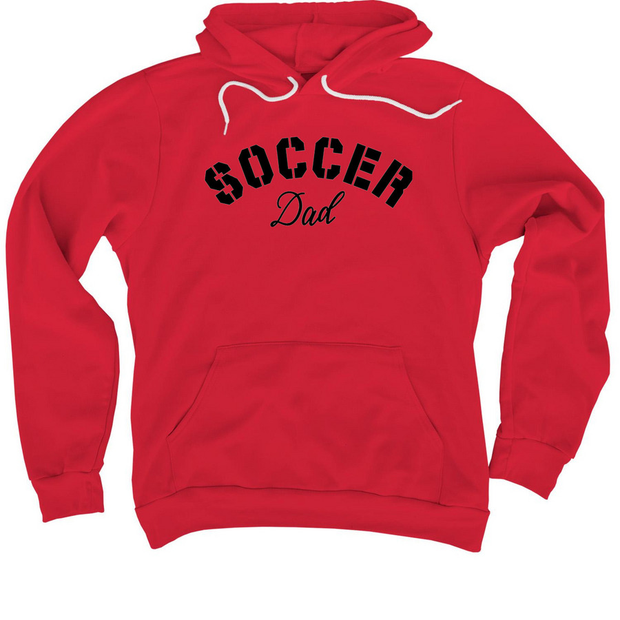Soccer Dad, a Red Premium Pullover Hoodie