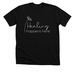 Surrendering the Secret, a Solid Black Blend Premium Unisex Tee