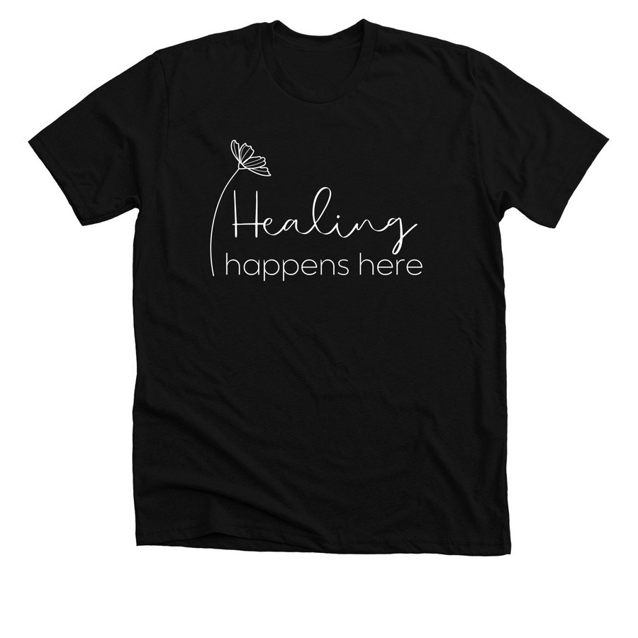 Surrendering the Secret, a Solid Black Blend Premium Unisex Tee