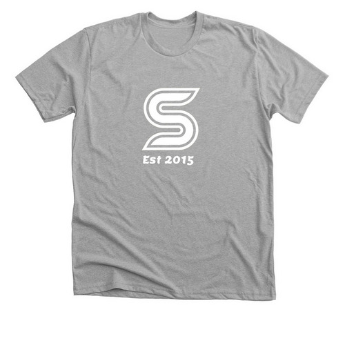 S-tablished 2015, a Athletic Heather Premium Unisex Tee