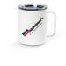 Kick Alzheimer's in the Balzheimer's, a White Stainless Steel Travel Mug