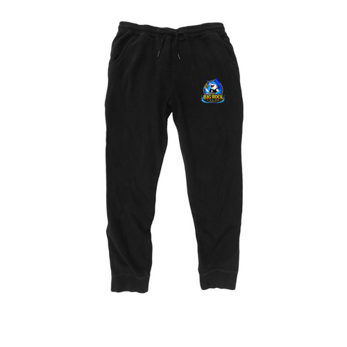 Big Rock Joggers, a Black Midweight Fleece Joggers