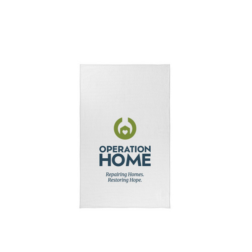"Helping Hands" Tea Towel, a White Tea Towel
