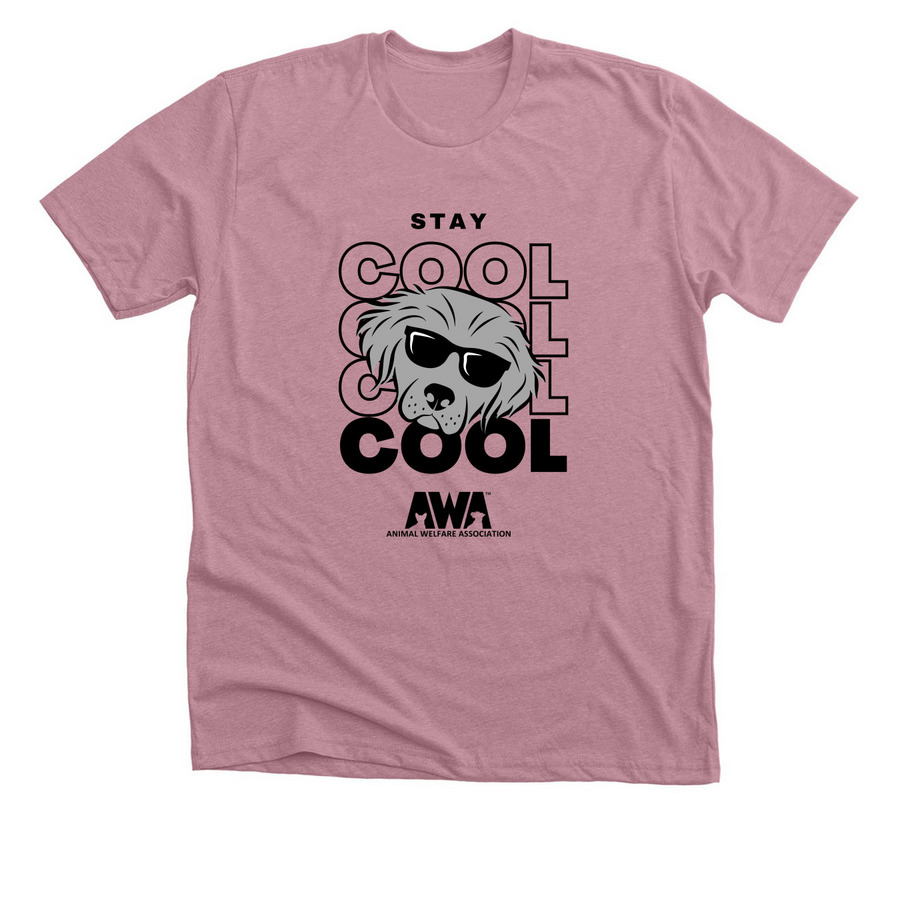 Stay Cool, a Heather Orchid Premium Unisex Tee